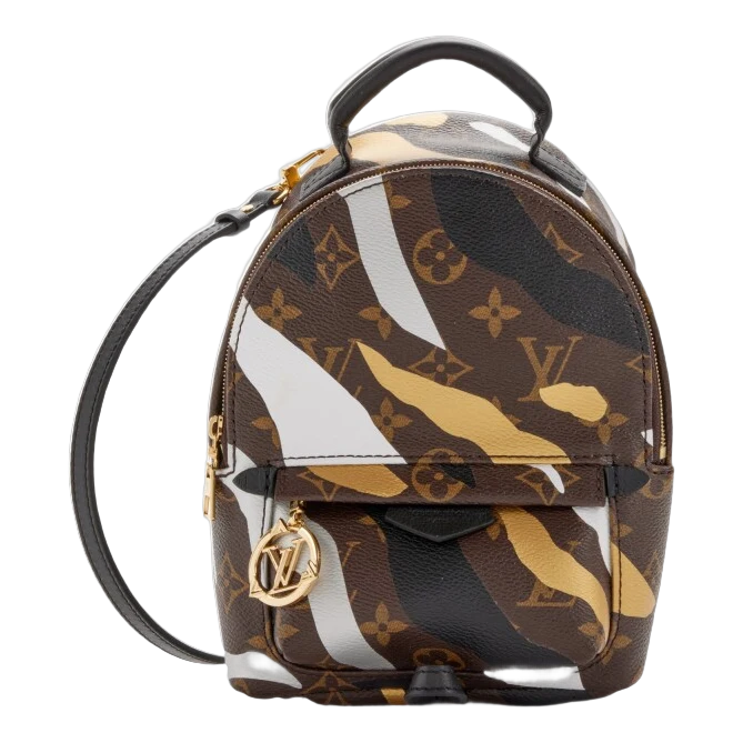 Louis Vuitton Palm Springs Mini — Camo Monogram canvas